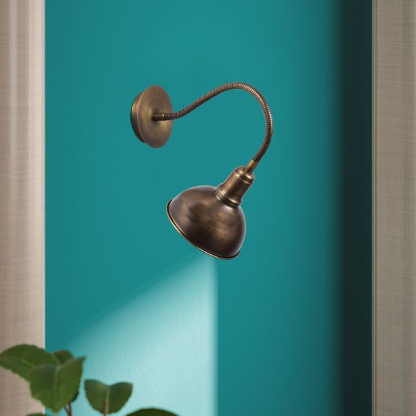 OPVIQ Zidna lampa Kumluca N-525, bronzana - EP3005230