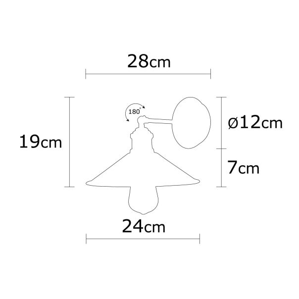 OPVIQ Zidna lampa Berceste N-664 - EP3005383