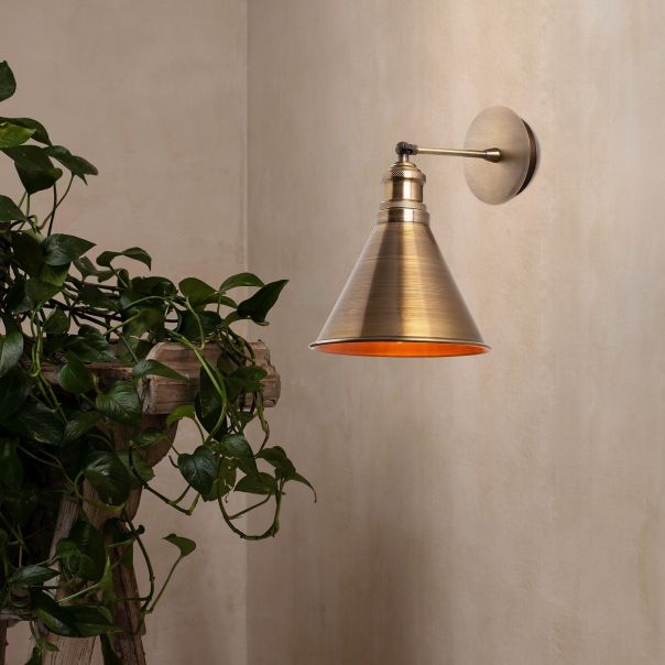 OPVIQ Zidna lampa Berceste N-681, zlatna - EP3005410