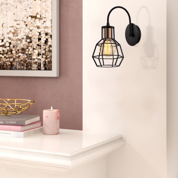 OPVIQ Zidna lampa Kapadokya N-1160, crna - EP3005686