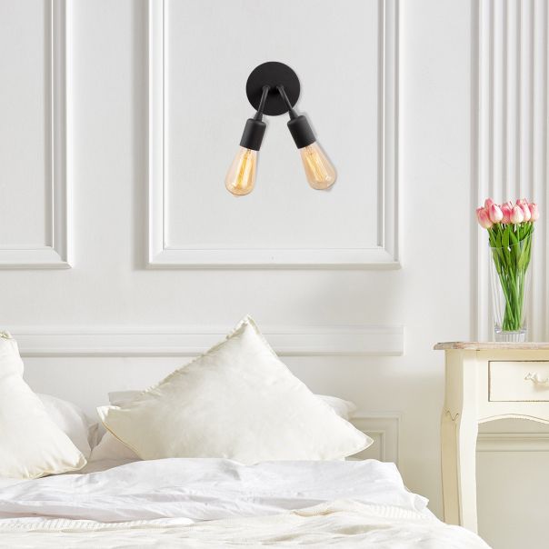 OPVIQ Zidna lampa Harput N-1328, crna - EP3005740