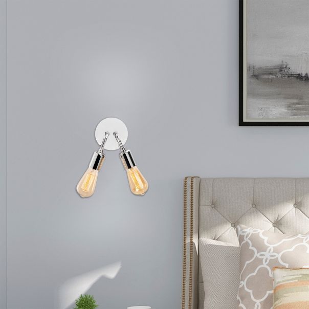 OPVIQ Zidna lampa Harput N-1329, srebrna - EP3005746