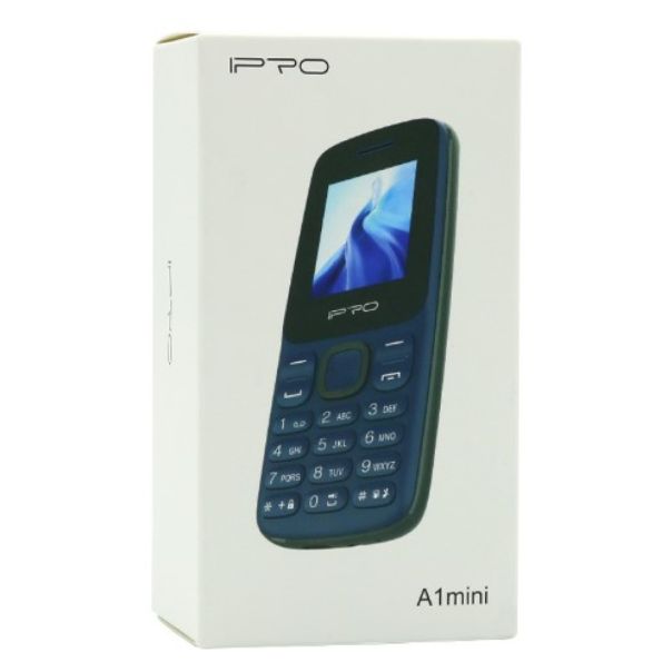 IPRO Mobilni telefon, A1 Mini, crna/plava - R2137