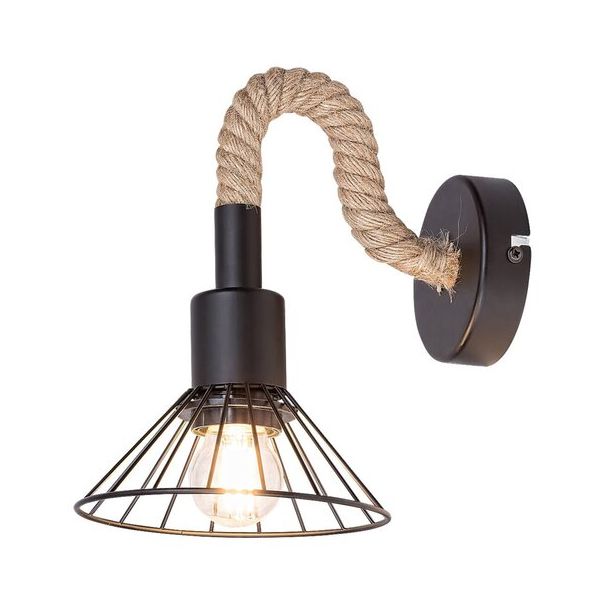 Rabalux Zidna lampa Daryl E27 1x MAX 40W crna (5270) - 5270