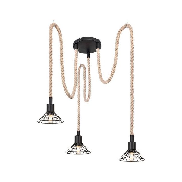 Rabalux Visilica Daryl E27 3x MAX 40W crna (5272) - 5272