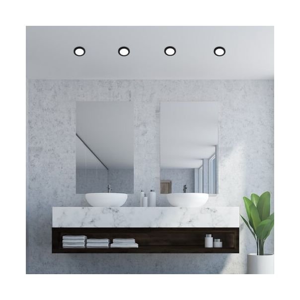 Rabalux Ugradna i nadgradna rasveta Coco LED 3W crna (5274) - 5274