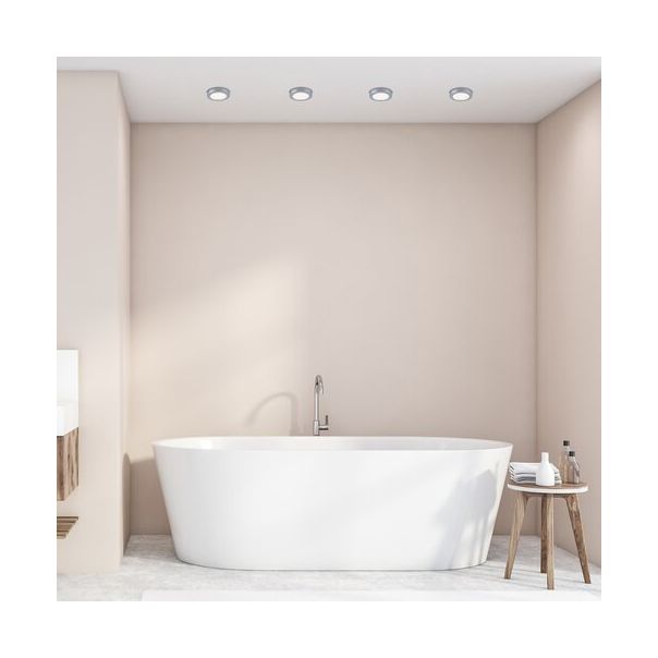 Rabalux Ugradna i nadgradna rasveta Coco LED 3W srebrna (5275) - 5275