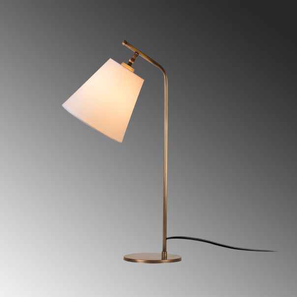 OPVIQ Stona lampa Salihini MR-622, bela/zlatna - EP3006313