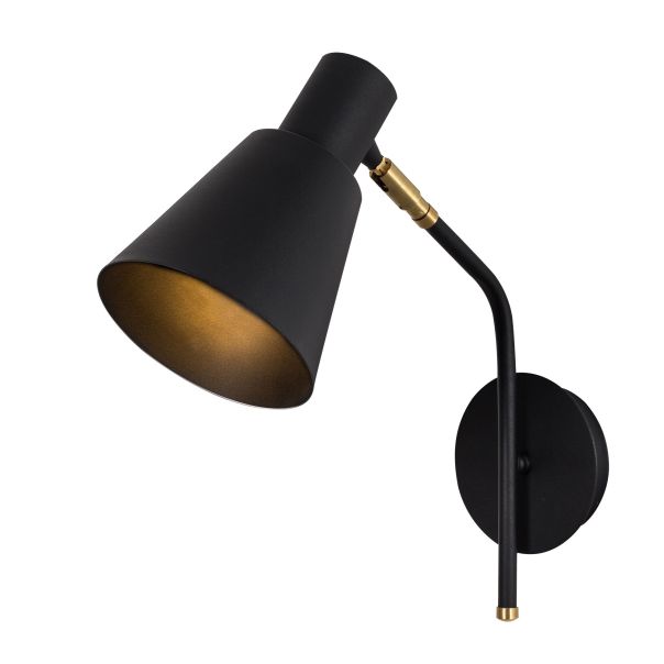OPVIQ Zidna lampa Sivani MR-664, crna/zlatna - EP3004360
