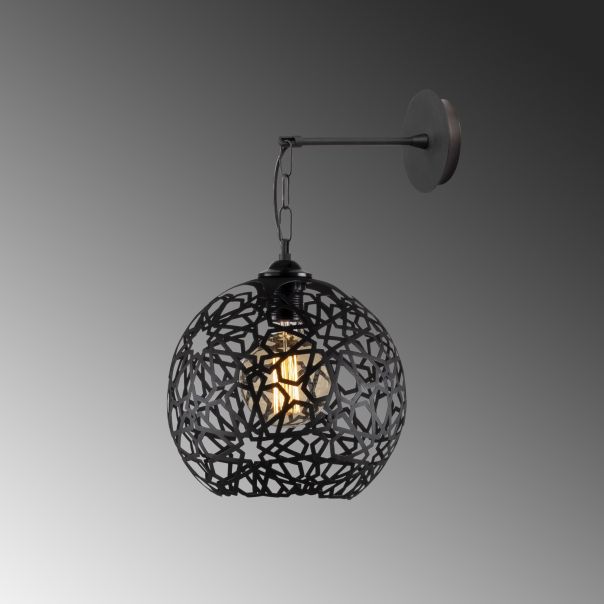 OPVIQ Zidna lampa Fellini MR 710, crna - EP3004387