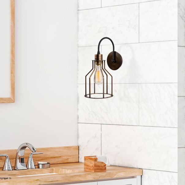 OPVIQ Zidna lampa Fellini MR 813, bronzana - EP3004396