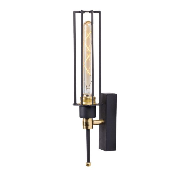 OPVIQ Zidna lampa Fellini MR 876, crna/zlatna - EP3004405