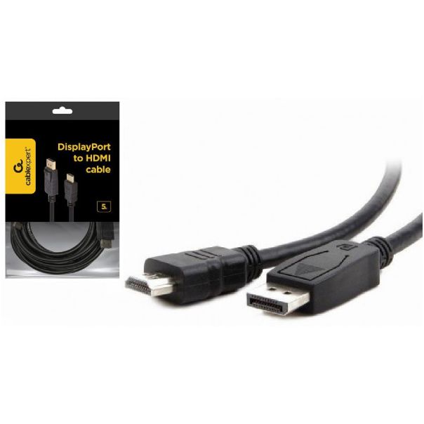 GEMBIRD DisplayPort na HDMI kabl, CC-DP-HDMI-5M, 5m - 44272