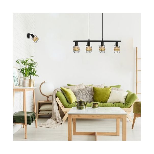 Rabalux Spot rasveta Indiana E14 1x MAX 25W crna (5281) - 5281