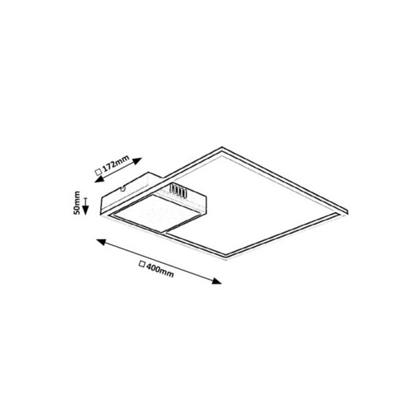 RABALUX Plafonjera Sirius LED 30W - 5285