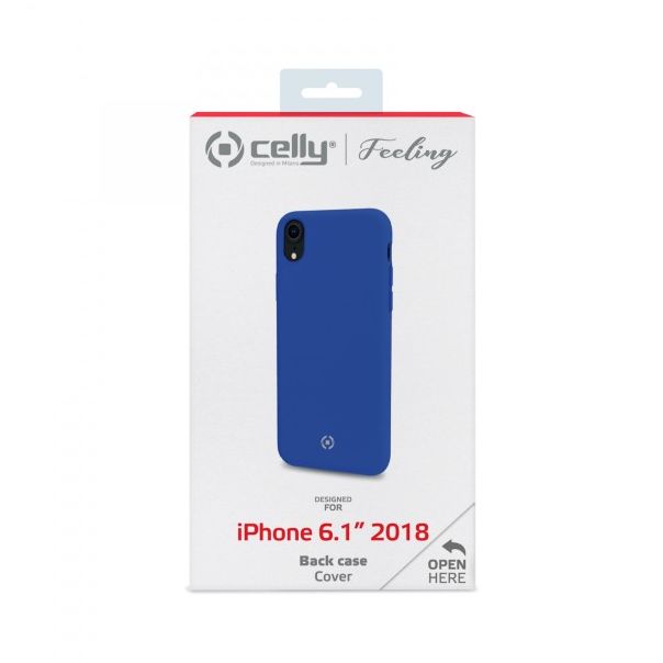 CELLY Futrola FEELING  za iPhone XR, plava - FEELING998BL