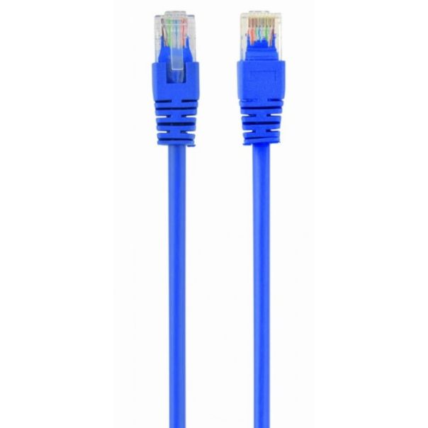 GEMBIRD PP12-1M/B Mrezni kabl, CAT5e UTP Patch cord 1m blue - 2205