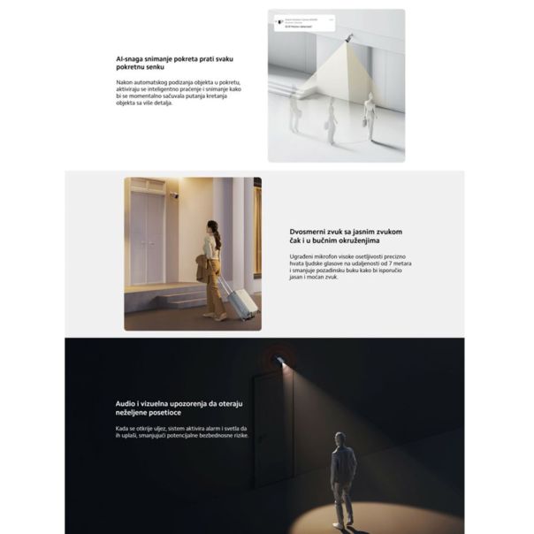 Spoljna sigurnosna kamera Xiaomi Mi BW300 - EP3065647