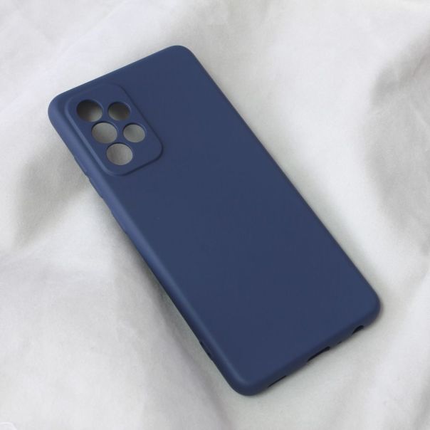 Maska za Samsung A525F/A526B/A528B Galaxy A52 4G/A52 5G/A52s 5G plava Teracell Soft Velvet - 222612