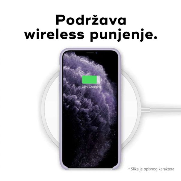 Maska za Honor X6c tamno plava Teracell Soft Velvet - 222992