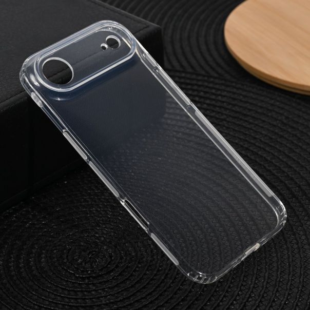 Maska za iPhone 17 6.3 transparent silikonska Ultra Thin with pluggy - 223397