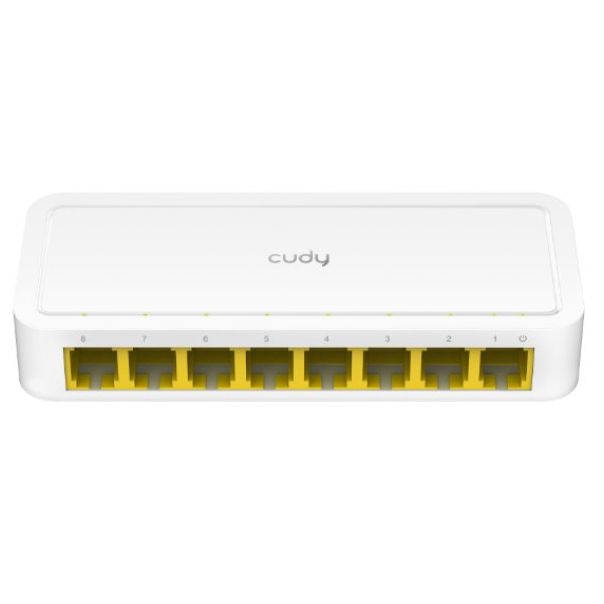CUDY FS108D LAN 8-Port 10/100 Switch auto-negotiation RJ45 ports - 44385