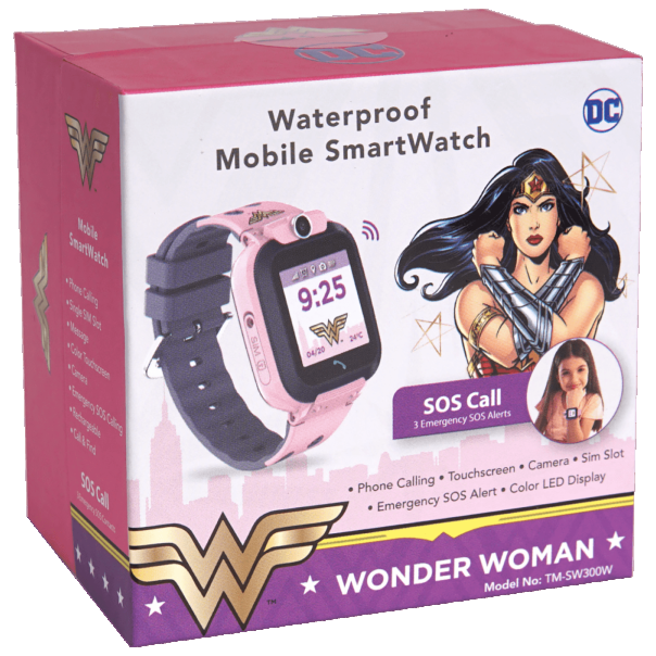DC Pametni sat, WONDER WOMAN, roza - 17894-1