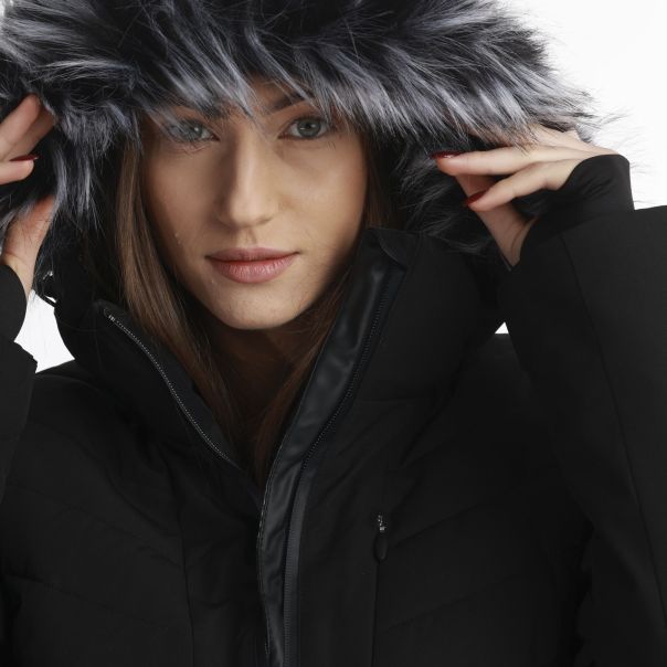 ICEPEAK Jakna eleele W - 53116813I-990