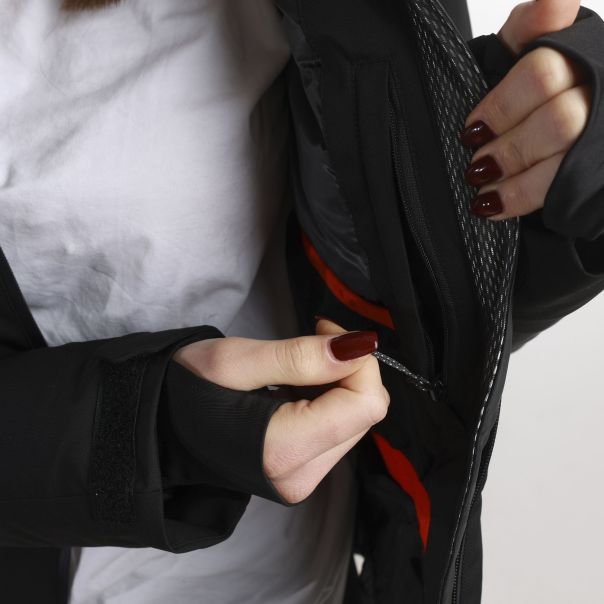 ICEPEAK Jakna eleele W - 53116813I-990