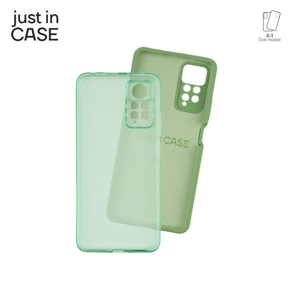 JUST IN CASE 2u1 Extra case MIX zeleni paket za Redmi Note 11 pro - MIX311GN