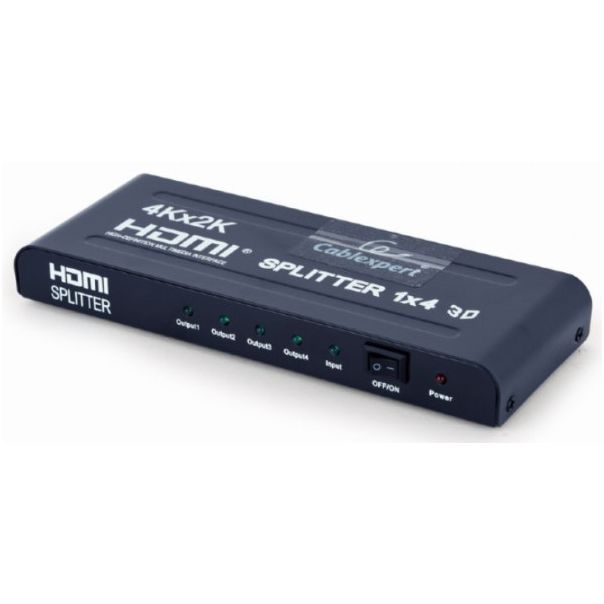 GEMBIRD HDMI spliter aktivni 1 na 4 port-a, DSP-4PH4-02 - 7808