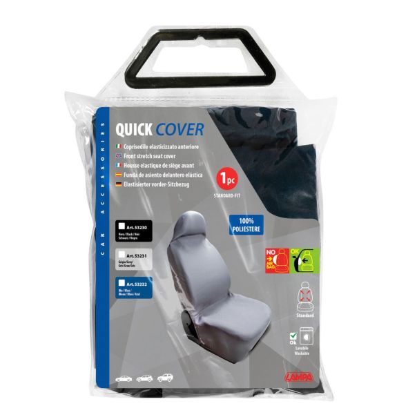 LAMPA ACCESSORIES Autopresvlake univerzalne plava 1kom-zaštita sedišta - 53232