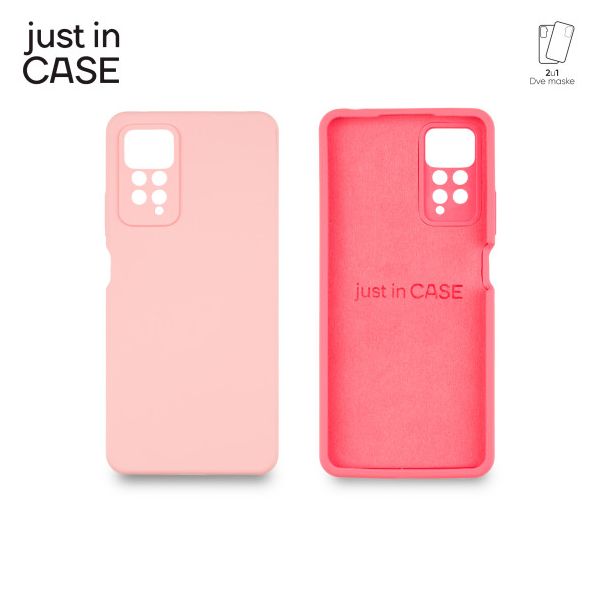 JUST IN CASE 2u1 Extra case MIX PLUS pink paket za Redmi Note 11 pro - MIXPL311PK