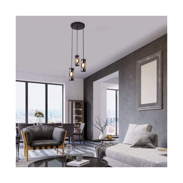 Rabalux Visilica Oberon E14 3x MAX 40W braon (5339) - 5339