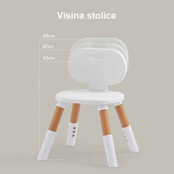 BBO SET DECIJI STO I STOLICA - NATUR - EP2740761