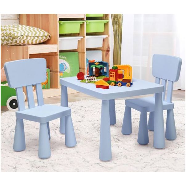 BBO Set sto i stolice za decu, plava - 533-920308