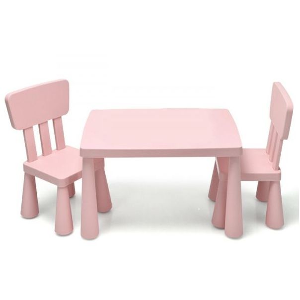 BBO SET DECIJI STO I STOLICE - ROZE - EP2741022