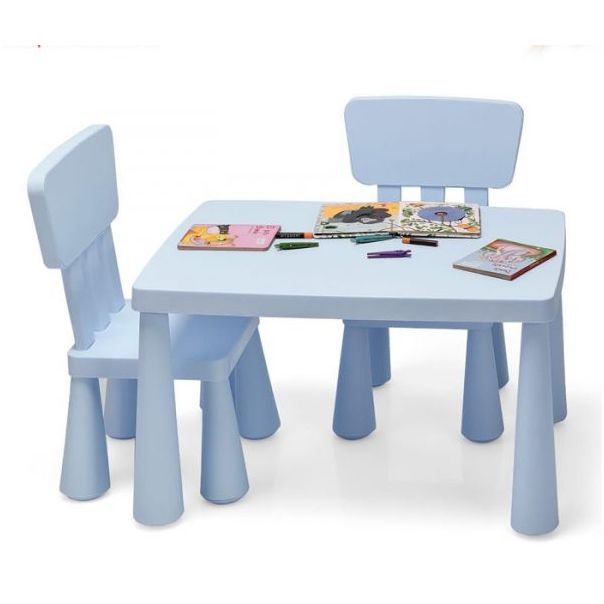 BBO Set sto i stolice za decu, plava - 533-920308