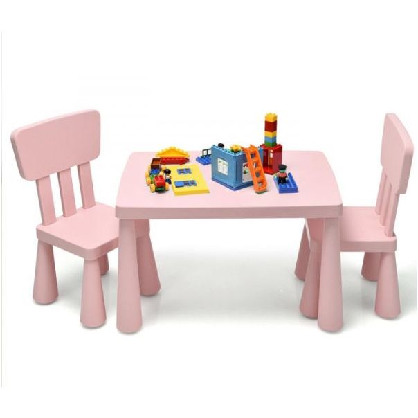 BBO Set sto i stolice za decu, roze - 533-920292
