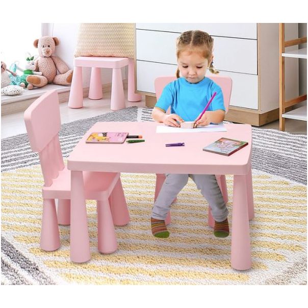 BBO SET DECIJI STO I STOLICE - ROZE - EP2741022