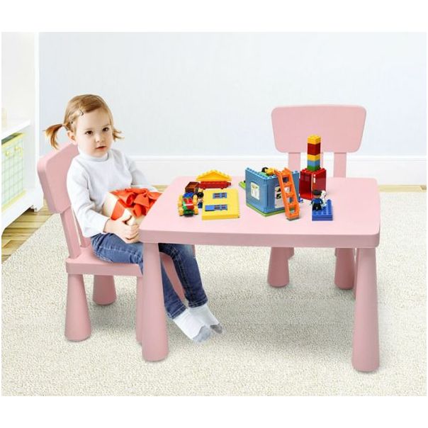 BBO Set sto i stolice za decu, roze - 533-920292