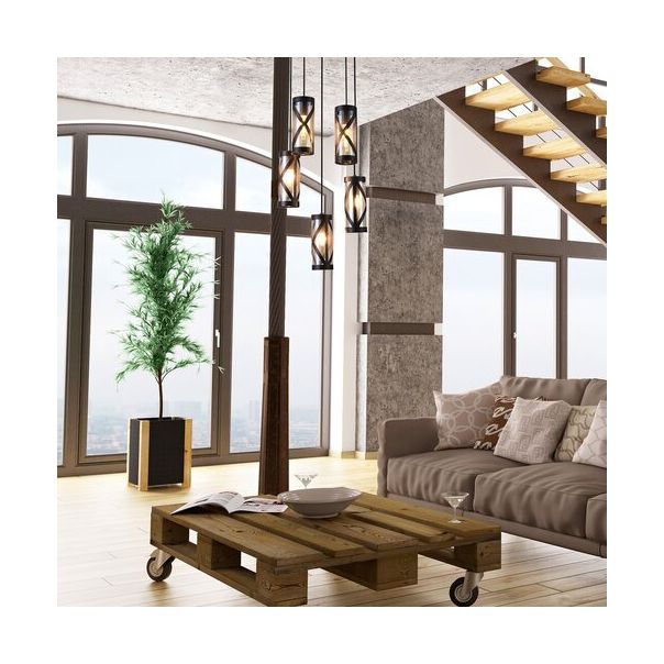 Rabalux Visilica Oberon E14 5x MAX 40W braon (5340) - 5340