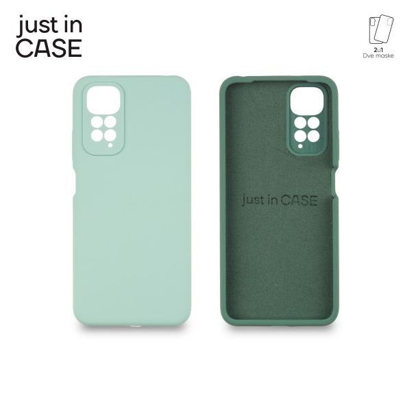 JUST IN CASE 2u1 Extra case MIX PLUS paket zeleni za Redmi Note 11 - MIXPL312GN