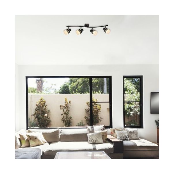 Rabalux Spot rasveta Lacey E14 4x MAX 40W crna (5344) - 5344