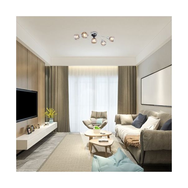 Rabalux Plafonjera Tamara E14 5x MAX 40W hrom (5349) - 5349