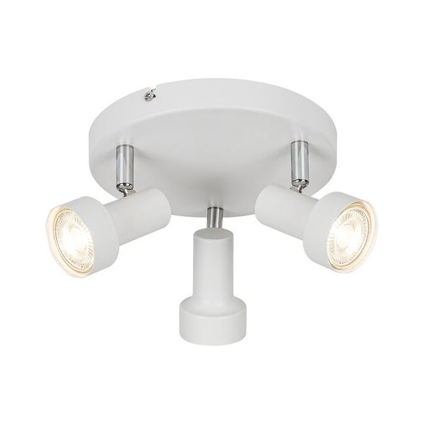 Rabalux Spot rasveta Konrad GU10 3x MAX 50W bela (5356) - 5356