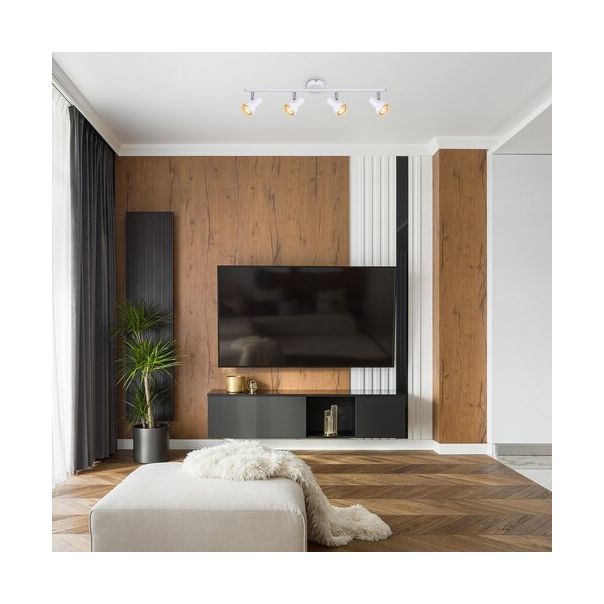 Rabalux Spot rasveta Konrad GU10 4x MAX 50W bela (5357) - 5357