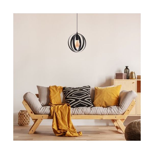 Rabalux Visilica Cortado E27 1x MAX 40W crna (5360) - 5360