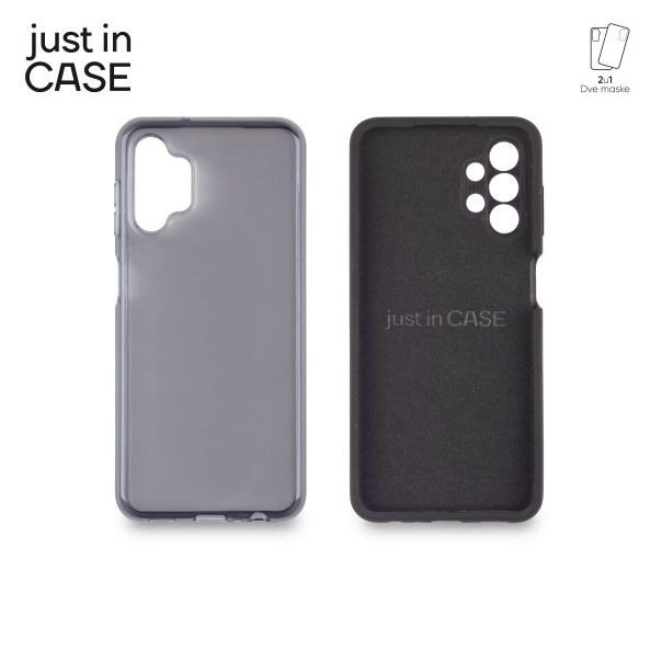 JUST IN CASE 2u1 Extra case MIX paket crni za A13 - MIX213BK