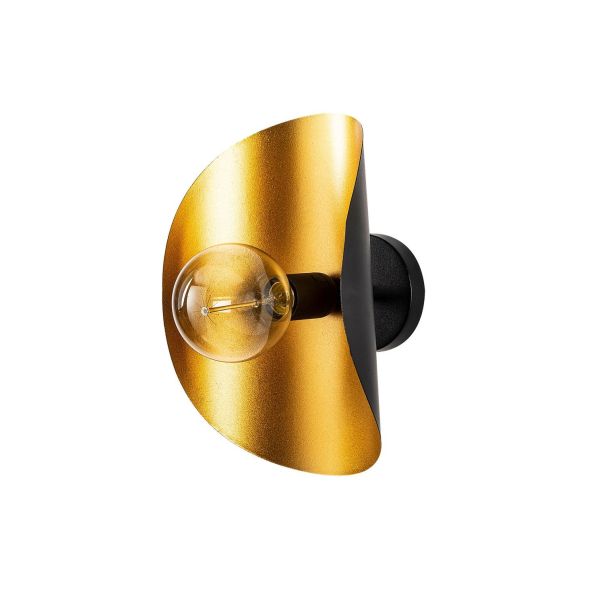 OPVIQ Zidna lampa Sivani MR 839, crna/zlatna - EP3004654